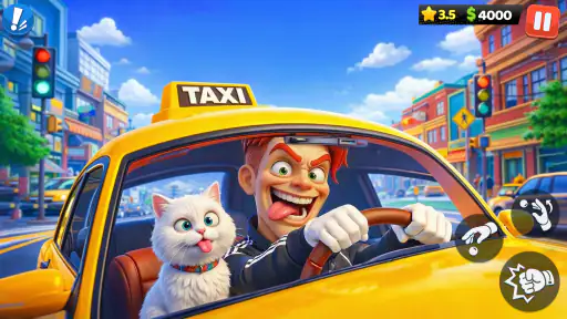 Táxi Louco: Jogo de Direção screenshot 6