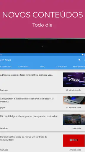 Tech News Notícias Tecnologia screenshot 12