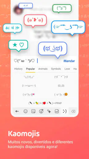 Teclado Emoji Facemoji & Fonts screenshot 7