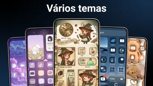 Temas Celular Ícones Widgets screenshot 10