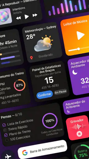 Temas Celular Ícones Widgets screenshot 9