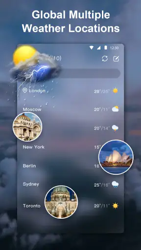 Tempo ao vivo-Previsão precisa screenshot 6