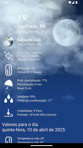Tempo Brasil Clima XL PRO screenshot 3