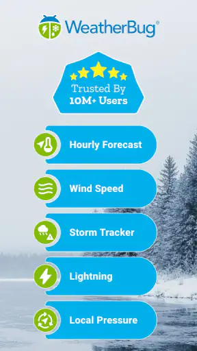 Tempo de WeatherBug screenshot 1