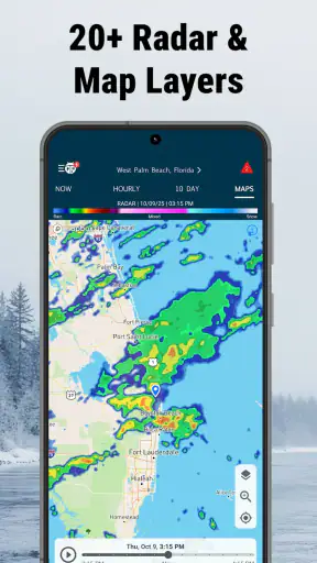 Tempo de WeatherBug screenshot 3