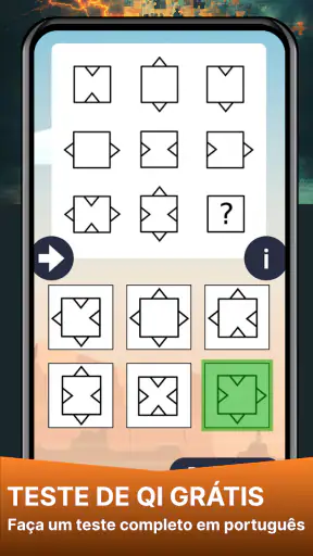 Teste de QI: Raciocínio Lógico screenshot 9
