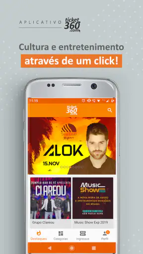 Ticket360 Ingressos e Eventos screenshot 4
