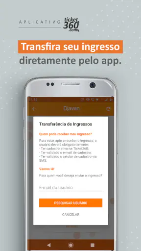 Ticket360 Ingressos e Eventos screenshot 8