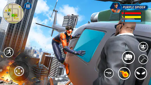 Titan Rope Hero: Vice City screenshot 3