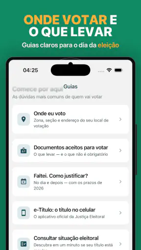 Título de Eleitor Digital screenshot 2
