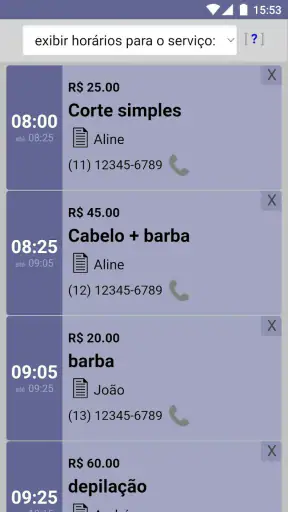 Top Salão: agendamento online screenshot 3