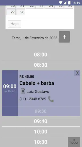 Top Salão: agendamento online screenshot 5