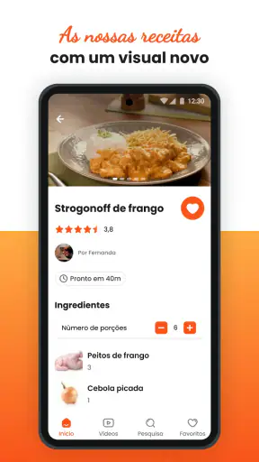 TudoGostoso Receitas screenshot 2