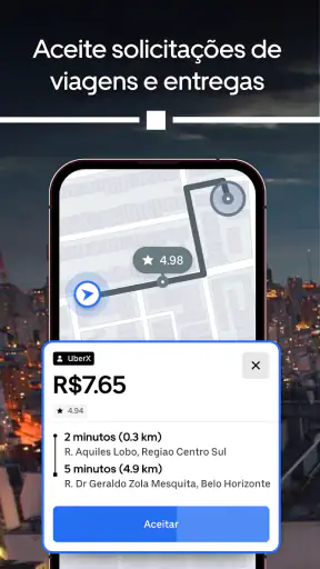 Uber Driver - para motorista screenshot 10