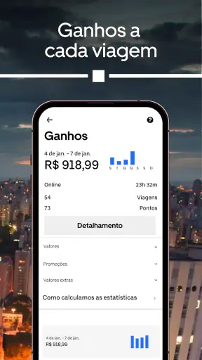 Uber Driver - para motorista screenshot 12