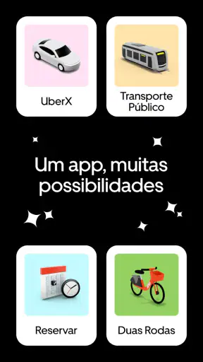 Uber: Táxi, Uber Moto e mais screenshot 12