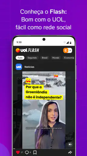 UOL: Notícias de política e + screenshot 2