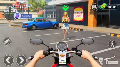 Urban Food Delivery Game screenshot 10