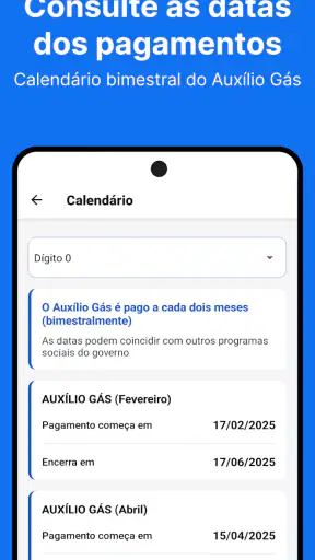 Vale Gás - Auxílio Meu social screenshot 2