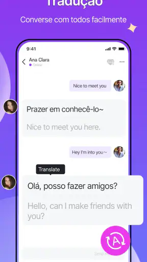 Vava.chat - Vídeo com Tradução screenshot 5
