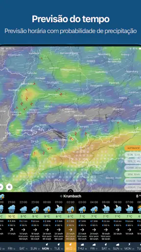 Ventusky: Previsão do tempo screenshot 9