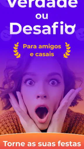 Verdade ou Desafio - Jogo +18 screenshot 1