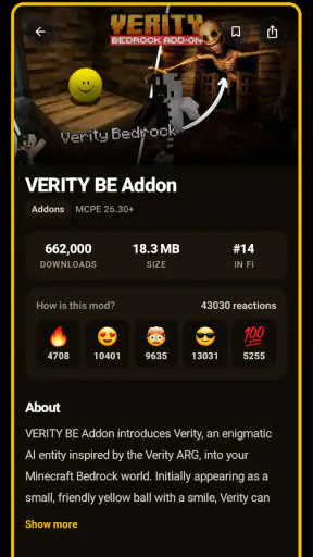 Verity Mod for Minecraft PE screenshot 3