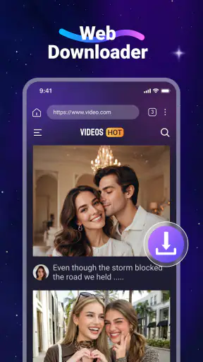 Video downloader, download all screenshot 1