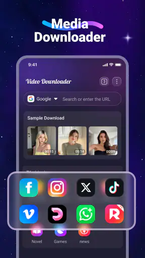 Video downloader, download all screenshot 2