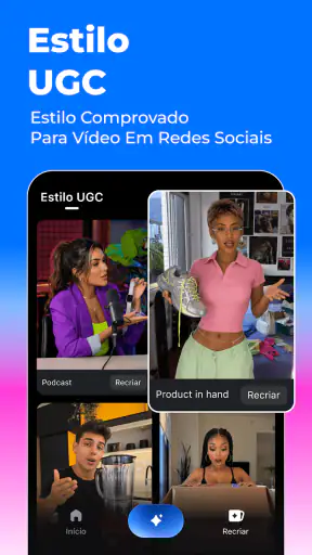 Vmake Labs: crie vídeos virais screenshot 2