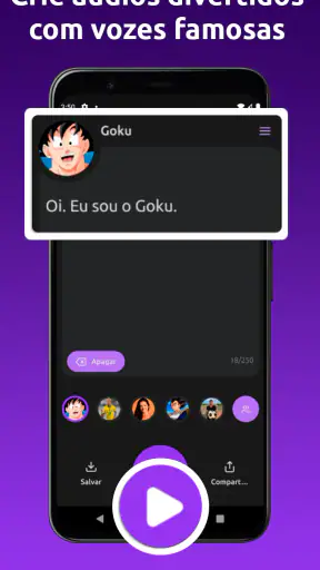 Vozes Clonadas screenshot 1