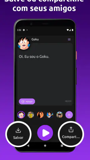 Vozes Clonadas screenshot 2