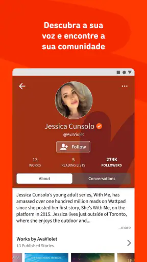 Wattpad - Onde Histórias Vivem screenshot 6