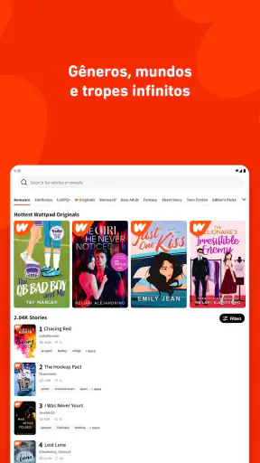 Wattpad - Onde Histórias Vivem screenshot 9