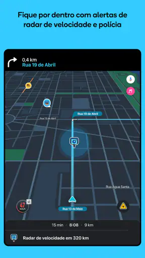 Waze – GPS e Trânsito ao vivo screenshot 11