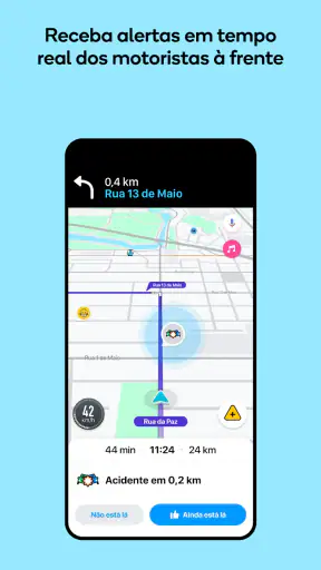 Waze – GPS e Trânsito ao vivo screenshot 2