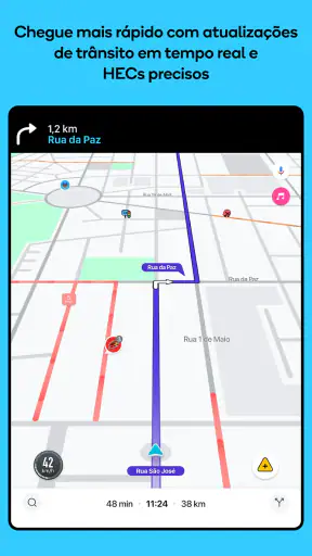 Waze – GPS e Trânsito ao vivo screenshot 9