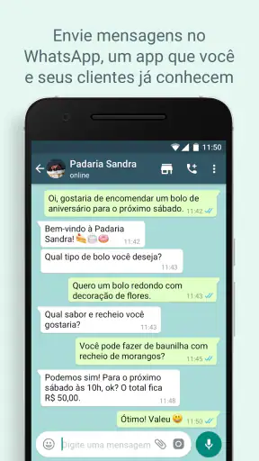 WhatsApp Business screenshot 2