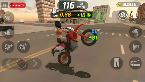 Wheelie Master: Grau 3D screenshot 1