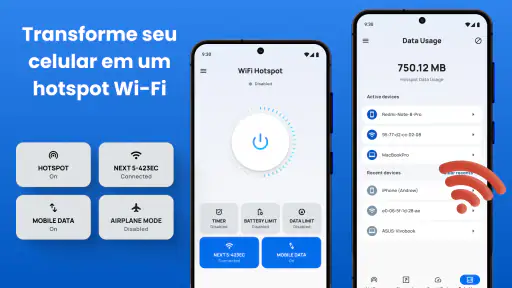 Wi-Fi Portátil - Hotspot Móvel screenshot 12
