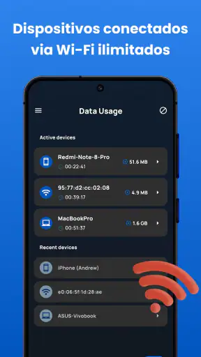 Wi-Fi Portátil - Hotspot Móvel screenshot 9