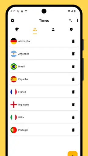 Winner - Gerenciar torneios screenshot 2