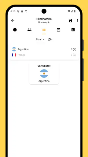 Winner - Gerenciar torneios screenshot 5