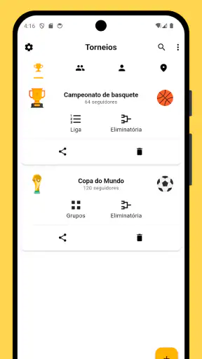 Winner - Gerenciar torneios screenshot 7