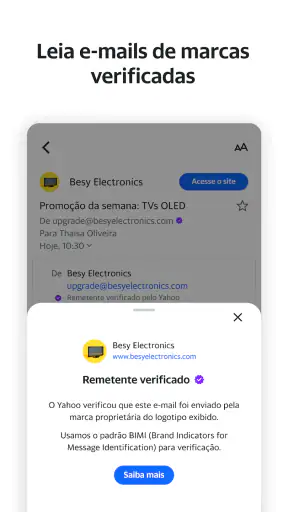 Yahoo Mail – e-mail organizado screenshot 4