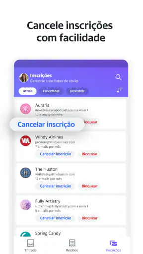 Yahoo Mail – e-mail organizado screenshot 6