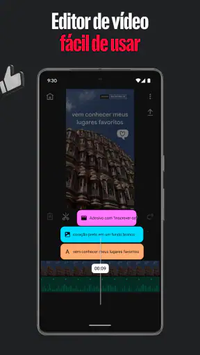 YouTube Create: app de edição screenshot 1