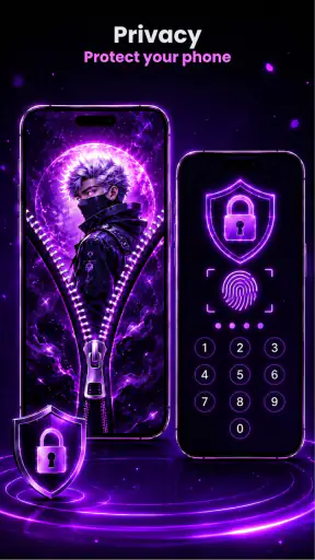 Zipper Lock Screen Customizer screenshot 12
