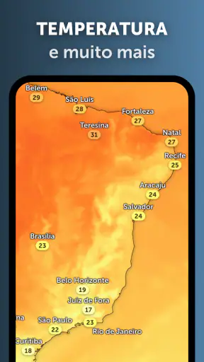 Zoom Earth - Mapa do Tempo screenshot 5